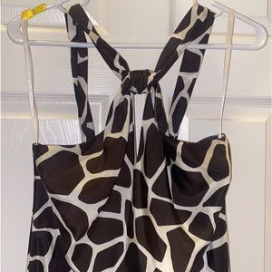 Banana Republic Giraffe Print Dress